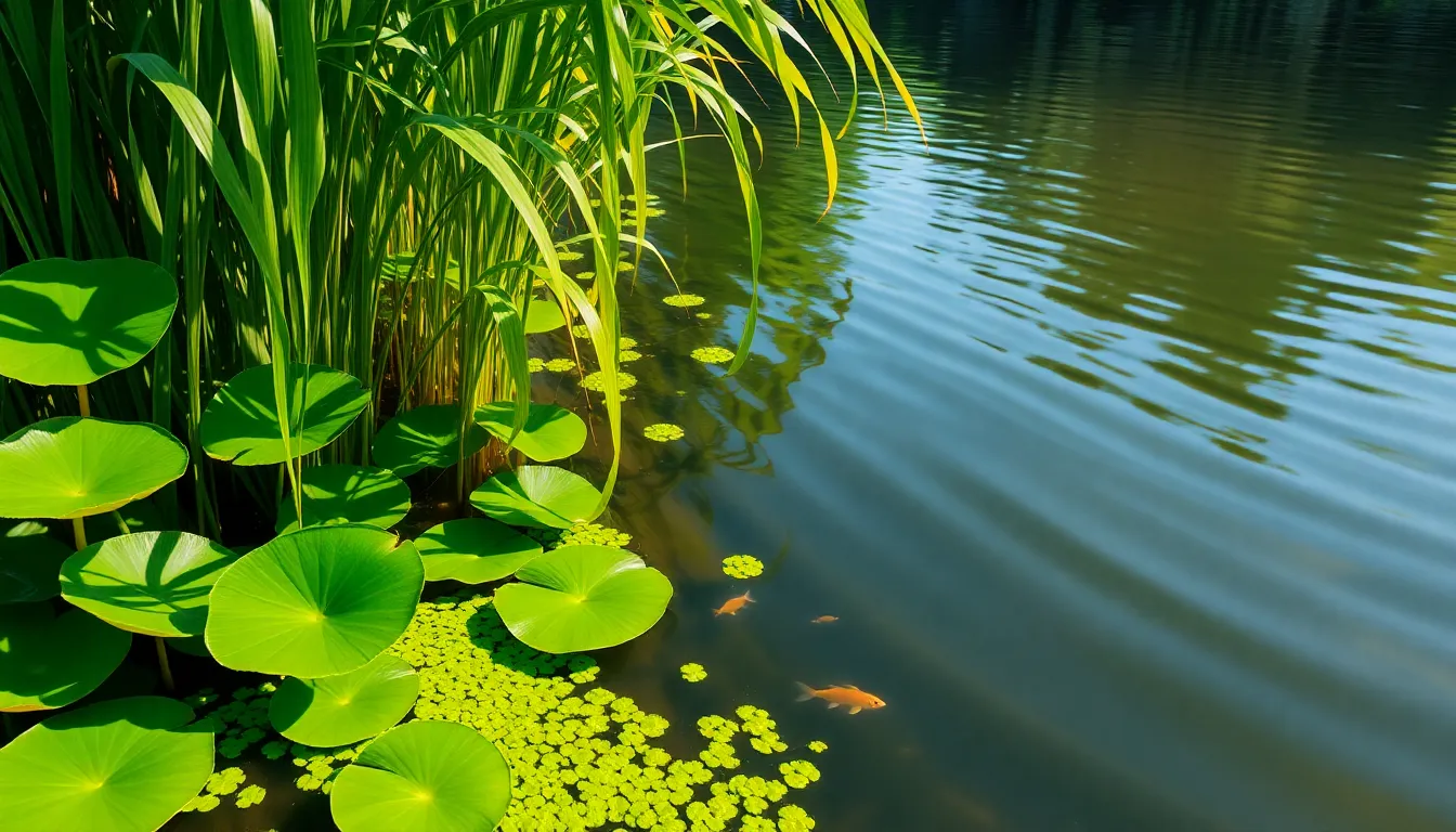 aquatic biome plants